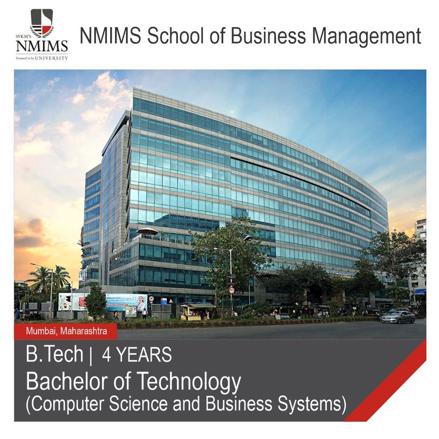 B.Tech (Computer Science and Business system) at Nmims University, Mumbai, Navi Mumbai